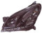 AUTO-STYLE Satz Scheinwerfer TFL-Look kompatibel mit Opel Astra H 2004-2009 - Schwarz