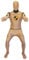 Morphsuits Offizielles Crash Test Dummy Kostüm für Erwachsene, Halloween und Karneval Ganzkörperanzug - M (150cm-162cm)