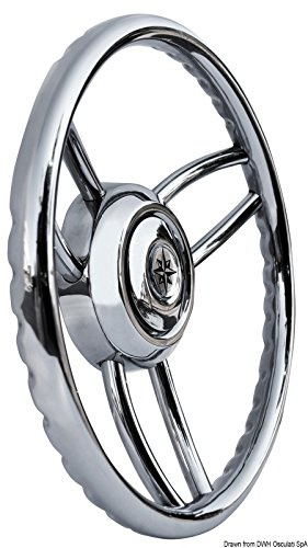Osculati Blitz steering wheel w/SS outer ring