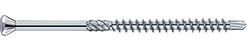 Reidl 945042 Hobotec Holzbohrschraube 4.0x 60 Torx 15 Edelstahl gehärtet mit Zierkopf, 1 Stk, 4 x 60 mm