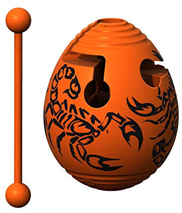 Smart Egg Scorpion: 3D Labyrinth Puzzle und Lernspielzeug für Kinder, Niveau 10 in Einer Brainteaser Serie - Herausforderung und Spaß beim Lösen des Labyrinths im Ei