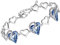 Leafael Infinity Liebe Herz Armband Damen Silber-Ton, Geburtsstein Armbänder für Frauen mit heilenden Kristallen, Allergie-freien Schmuck Damen mit Geschenkbox, 7-Zoll-Kette und 2-Zoll-Verlängerung