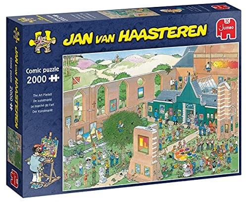 Jan van Haasteren Jumbo Spiele Jan van Haasteren Der Kunstmarkt - Puzzle 2000 Teile