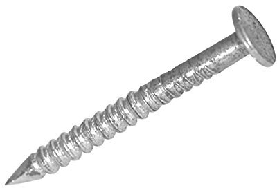 Bright Annular Ring Shank Nails (Multi Sizes) (2.5kg Tub) Heat Formed for Extra Strength (3.35mm x 50mm)