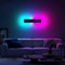 QJUZO RGB Gaming Wandleuchte 40cm LED Wandlampe Innen mit Fernbedienung, Bunt Dimmbar Beleuchtung für Wohnzimmer Schlafzimmer Kinderzimmer Gaming room