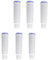 6X Wasserfilter Kompatibel mit alle Krups EA 8 EA894T EA893D EA891D EA893C EA8938 EA8918 EA8908 EA829G EA81M870 EA8200 EA815 EA816 EA81 XP7200 XP7220 XP7240 XP9000 Nivona F088 F08801 900084951