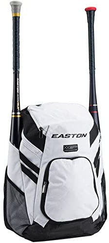 Easton Reflex Bat & Equipment Rucksack Tasche weiß
