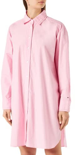Tommy Hilfiger Robe Femme Robe Été, Rose (Classic Pink), 44