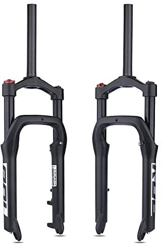 BOLANY Snow Beach Bike Suspension Fork 20 inch 4.0 Tire Fat Bicycle Air Front Fork Travel 120mm