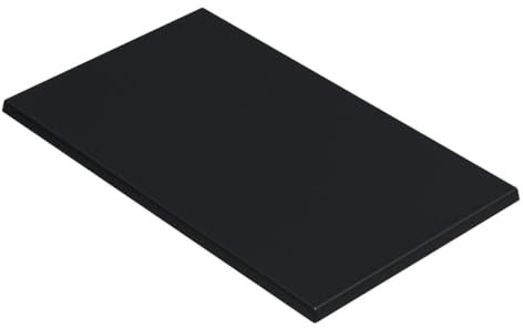 GGMMÖBEL WERZA | Werzalit Tischplatte | Schwarz | B:T 120 x 70 cm | Topalit Gartentischplatte | Perfekt für klappbare Gartentisch, Esstisch | Wasserfest | Restaurant, Cafe, Bar | Indoor und Outdoor