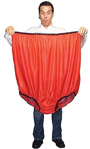 YUDATPG Big Mama Underwear Oversized Grandma Huge Funny Underwear Halloween Funny Joke Prank Gifts for Women Men Gala Game, Leopard