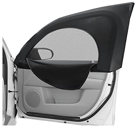 CGEAMDY 2 Piezas Parasol para Ventana Lateral del Coche, para Sol para Bebe, Niños, Mascotas, Sombrilla para contra Rayos UV Privacidad Protección (Ventana Delantera)
