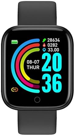 POCHY Smart Watch for Men Women(Answer/Make Calls), 1.65 HD Touch Screen Fitness Watch with Sleep Heart Rate Monitor, 112 Sports Modes, IP67 Waterproof Activity Trackers Compatible with Android