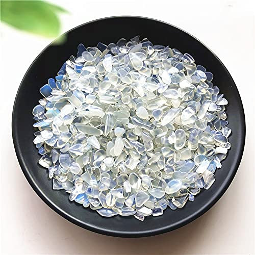 Crystal rough 50g 5-7mm Natural Gravel Bulk Tumbled Stones Crystal Suitable for Arranging Vase Stuffers Aquarium Gardens and Fountains Gravel
