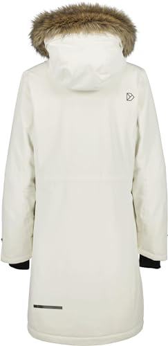 Didriksons ERIKA WNS PARKA 3, White Foam., 10 UK