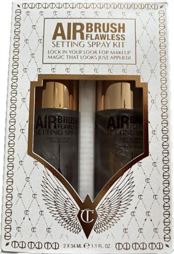 Charlotte Tilbury AIRbrush Flawless Setting Spray Kit| 2 x 34ml