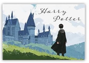 ABYstyle - Harry Potter Magnet Standard Harry & Hogwarts
