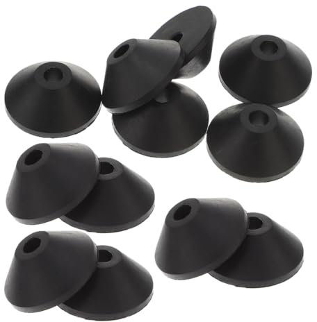 Hemobllo 25pcs Sealing Ring Toilet Tank Insulation Kit Plumbing Washers Toilet Tank Gasket Toilet Replacement Parts Toilet Bolt Covers Seals Rubber Washers for Toilet Screws Black