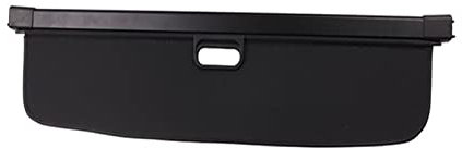 dzstnbhd Hintere Laderaumabdeckung Für Range Für Rover Sport 2014-2021 Kofferraum-Sicherheitsschild Trennvorhang Bildschirmschutz Gepäckraumabdeckung Hinten(Schwarz)