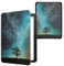 kwmobile Klapphülle kompatibel mit Amazon Kindle Paperwhite (2024)/Colorsoft Hülle - eReader Case - Galaxie Baum Wiese Blau Grau Schwarz