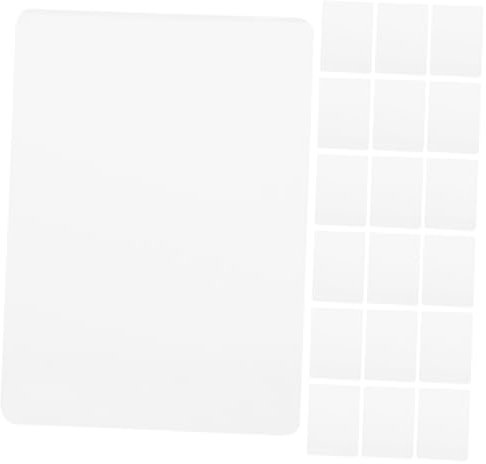 OHPHCALL 1 Satz Transparente Kunststofffolie Zum Laminieren Von Karten Thermische Laminiertaschen Laminiertaschen Id Laminiertaschen Selbstklebende Laminierfolie Visitenkarten 100 Stück