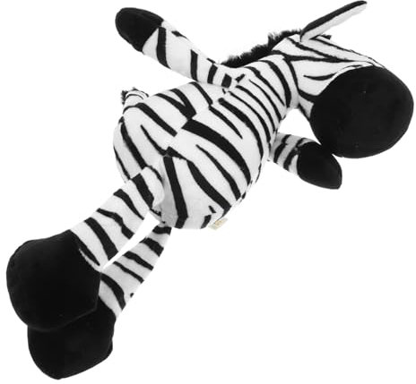 BESPORTBLE Süßes Ausgestopftes Zebra Für Bequemes Und Dekoratives Kuscheltier Für Kinderzimmer Perfektes Für Geburtstage Und Besondere Anlässe