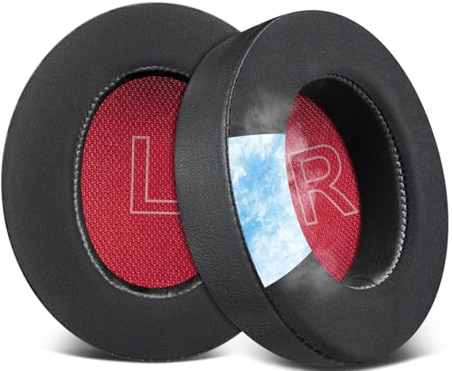 SOULWIT Cooling Earpads for Anker (Life 2 Neo, Life Q10) - Black | Not Fit Anker Soundcore Life 2