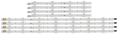 WHARGTSL Bande de rétroéclairage LED 11 LED for téléviseur Fit for Samsung 43 Pouces UA43J5088ACXXZ GJ043BGA-B1 GJ043BGA-B2 LM41-00117W 00117X S_5j55_43_FL_R4 L7