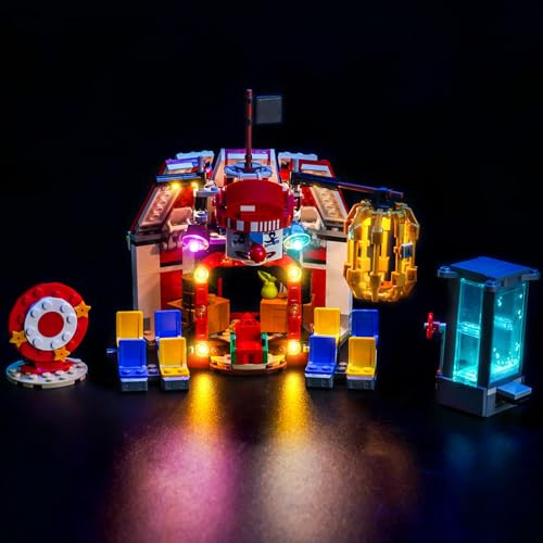 LocoLee Licht Kit Kompatibel mit Lego 75637 Buggy the Clown's Circus Tent (Kein - Lego-Set) Dekorative Beleuchtung Set Compatible with Lego Zirkuszelt von Buggy dem Clown