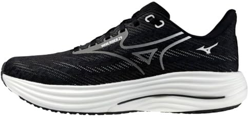 Mizuno Wave Rider 29 Men's Running Shoes, Black Sand/Quiet Shade/Black - 9.5 UK