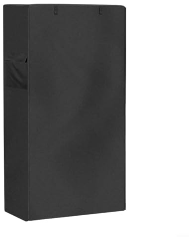 Lawnoval Regal-Staubschutz, wasserdichtes 420D-Oxford-Material mit Reißverschluss und Aufbewahrungstasche für Standregale (76 x 35 x 157 cm)