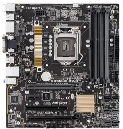 Placa Madre Placa Base for Ordenador DE Escritorio Fit For ASUS B85M-E R2.0, Toma 1150, DDR3, M-ATX, B85, HDMI, DP, VGA, DVI