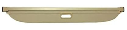 Generisch Laderaumabdeckung Rollo Heckklappenabdeckung für Mercedes für ML W166 2013–2017 Trennvorhang Sichtschutz Kofferraum-Sicherheitsabdeckung(Beige)