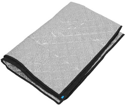 Ciieeo Insulated Thermal Freezer Cover with High Reflectivity, Tailored Shape Lightweight Silver Aluminium Foil Material Reduces Heat Absorption for Chest Freezers and Refrigerators