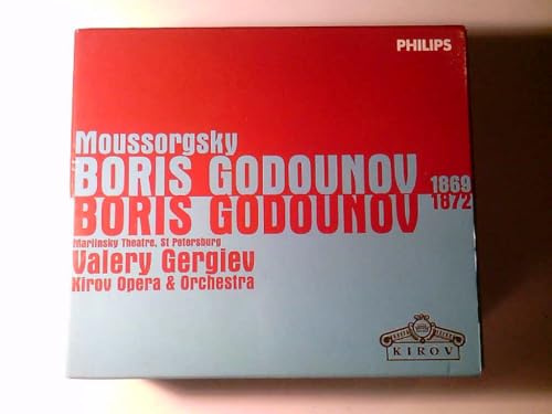 Boris Godounov (Originalfassung 1869/1872 Versionen)