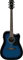 Ibanez PF15ECE-TBS Guitarra electroacústica, Transparente Blue Sunburst