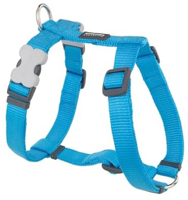 Red Dingo Nylon Hundegeschirr, türkis, XS (DH-ZZ-TQ-12)