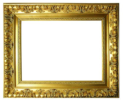 Barockrahmen Gold fein verziert 979 ORO, 40x50 cm Leerrahmen