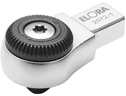 Elora Einsteck-Umschaltknarre, feinverzahnt 1/2 Zoll, 14 x 18 mm, 1 Stück, 2076-1