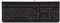 CHERRY KC 1000, clavier filaire, layout belge (AZERTY), Plug & Play via un port USB, design plat, actionnement des touches ultra-silencieux, noir