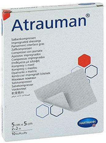 ATRAUMAN 5x5 cm steril Kompressen 10 St