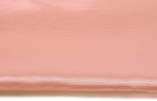 Satin Stoff Meterware am Stück (Apricot)