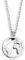 XENOX® Weltkugel Halskette - Damen Halskette aus hochwertigem 925/- Sterlingsilber mit Weltkugel-Anhänger | XS3160