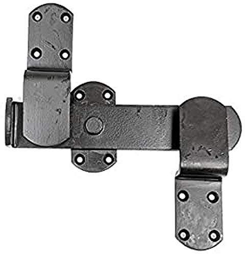 Perry Equestrian 509-PP0000BK No. 509/PP Kick Over Stable latches-prepacked, Black
