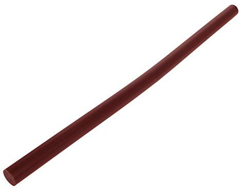Othmro 10 bastoncini di colla a caldo, lunghezza 24,9 cm, diametro 1,1 cm, bastoni di colla per pistola a caldo, colla adesiva a caldo, per tutti gli usi a doppia temperatura (marrone)
