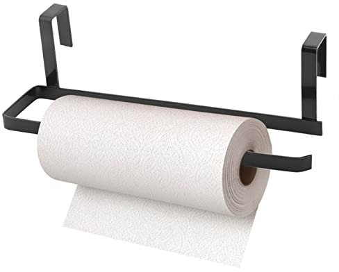 Porta rotolo carta da cucina, Supporto per rotolo di carta senza foratura per cucina e bagno, Cucina da Parete Portarotolo da Cucina sotto Armadietto, Sotto l'armadio Rotolo di Carta Asciugamano
