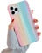 Cocomii Holographic Rainbow iPhone 12 mini Case, Slim Thin Glossy Soft TPU Silicone Rubber Gel Shiny Reflective Gradient Fashion Bumper Cover Compatible with Apple iPhone 12 mini 5.4 (Rainbow)