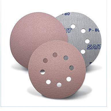 Sait 91012 D-SAITAC-VEL 3S - Disco abrasivo in velcro, diametro 150 mm, grana 220, 200 pezzi