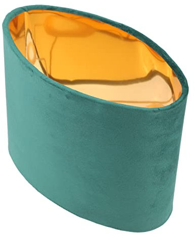 OSALADI 1pc Einfache Tuch Lampe Abdeckung Oval Lampenschirm für Schlafzimmer Stabile und Housewarming