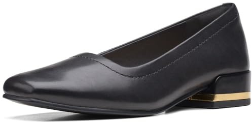 Clarks Ladies Heeled Smart Shoes - Seren30 Court
